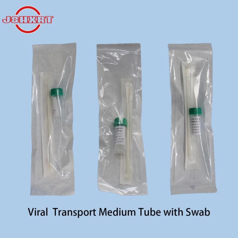 Disposable Sampling Collection Swabs Virus Sampling Collection Swabs Kit /5ml Tube 2ml Storage Solution