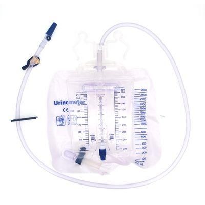 Wego Medical Grade PVC Pediatric Drainage Bags Urine Collection Bag 2000ml