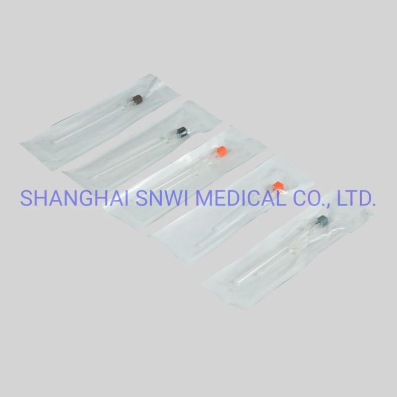 CE&ISO Certificate Medical Disposable Anesthesia Combined Spinal Needle, Epidural Block