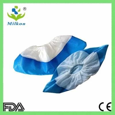 Disposable Non Woven Anti Skid Medical Shoe Cover for Operating Room