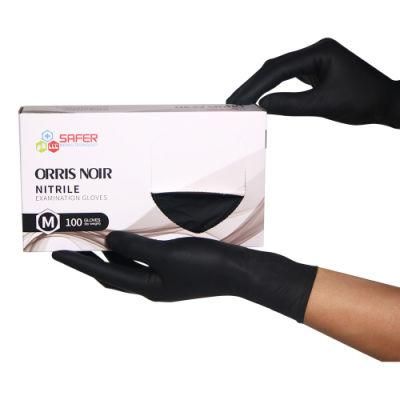 Disposable Non Sterile Powder Free Nitrile Examination Gloves with CE Standard