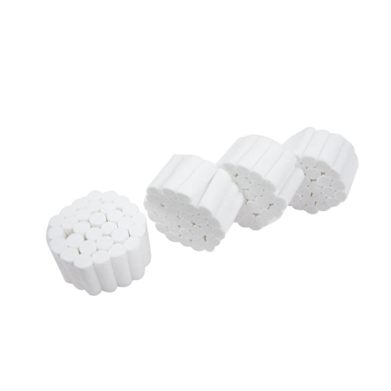 Manufacturer Custom Clean Disposable 10*30mm White Dental Cotton Roll From China