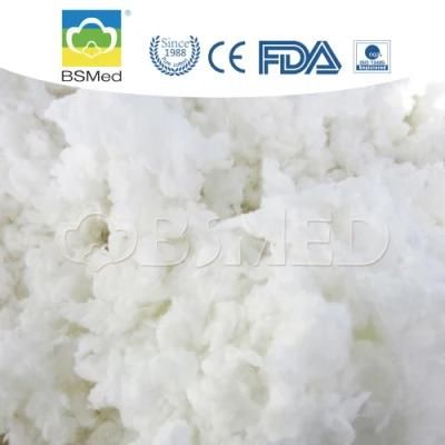 Medical Supply 100% Bleached Raw Material Cotton Medical Supplies~Factory Direct