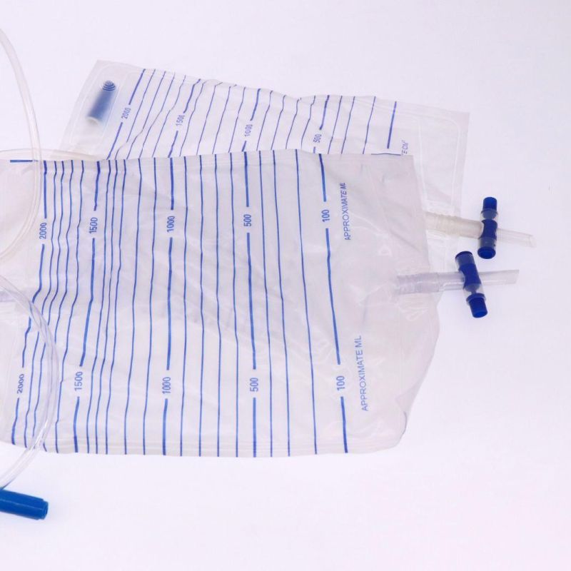 Urine Bag Medical Collector Bag Urine Drainage Bag 2000ml