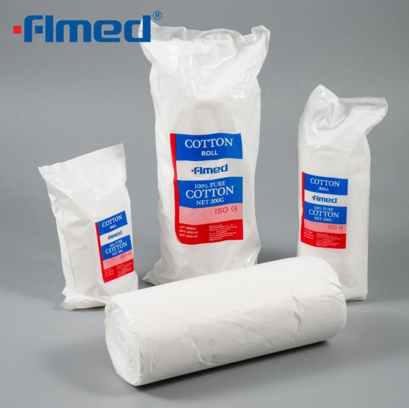 Medical Supplies Disposable Products Medicals Absorbent Cotton Wool Roll