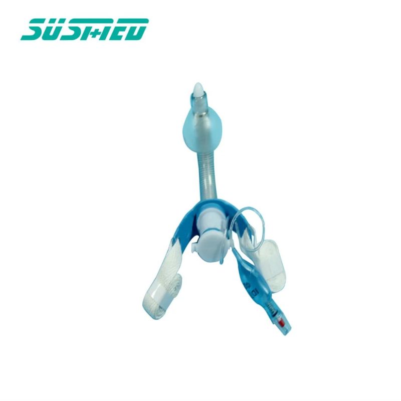 Tracheal Cuffed Disposable Medical Supply ICU Intensive Critical Care Tracheostomy Tube