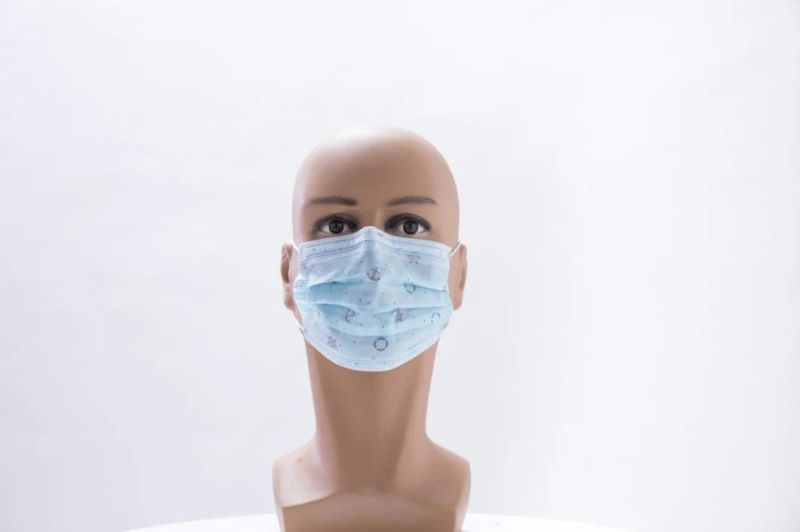 Face Mask, Hot Sale Face Mask, 3 Ply Face Mask, 3-Ply Face Mask with Earloop