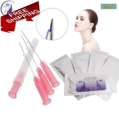 Korea Ultra V Lifting Mesotherapy Absorbable Jaw Innovative Pdo Thread with Needle