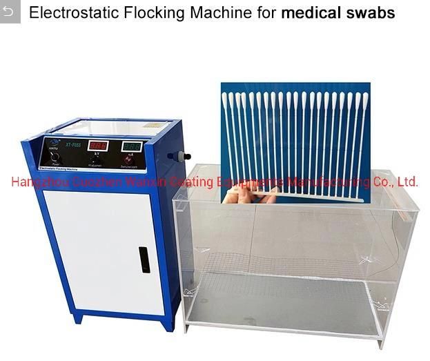 Plastic Nasal Throat Swabs Medical Consumables Virus Detection Sample Collection Swabs Flocking Machine