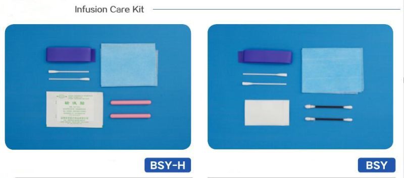 Customized Disposable Medical Infusion Kits with Ce, ISO, FDA Approved