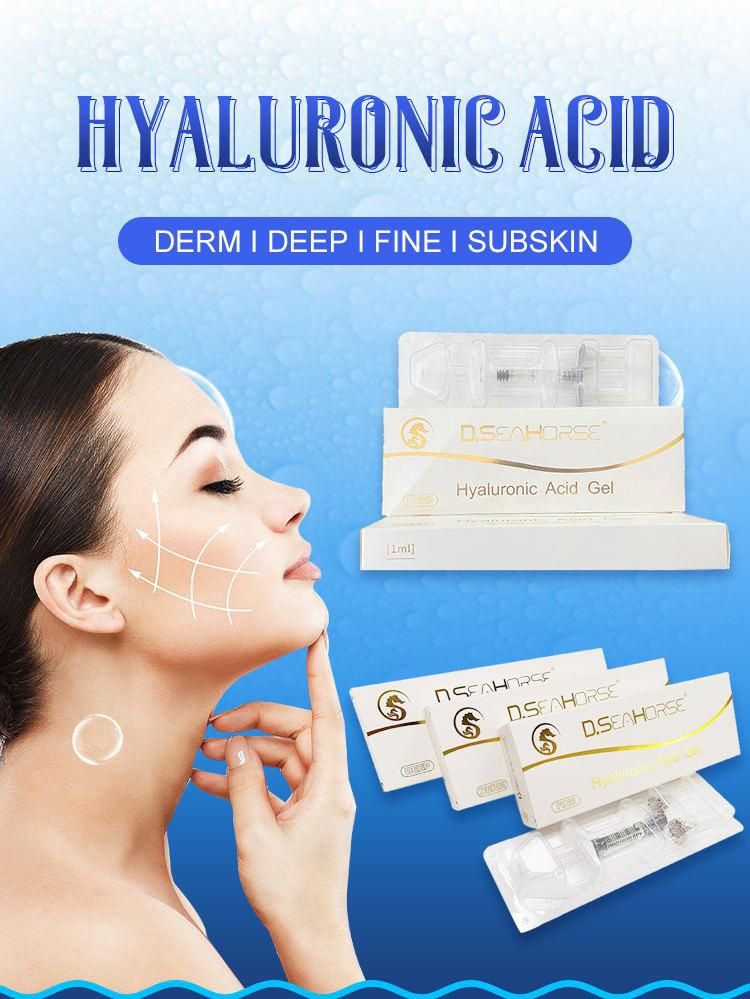 Buy Anti Aging Skin Care 10ml 20ml Syringe Face Hip Penis Enlargement Knee Cross Linked Dermal Filler Acid Hyaluronic Breast Filler Hip Injection