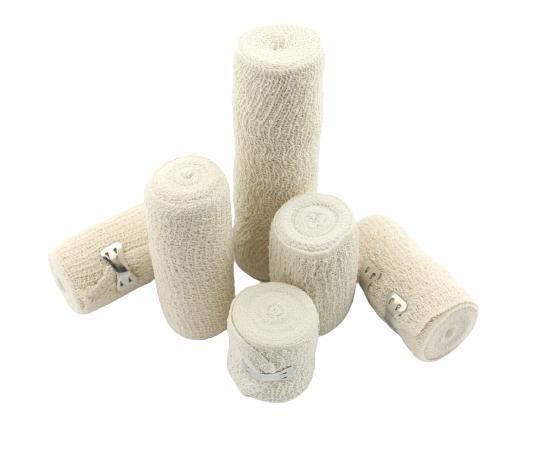 HD3130 Factory Price Wholesale Medical Wound Dressing Elastic Spandex Crepe Bandage