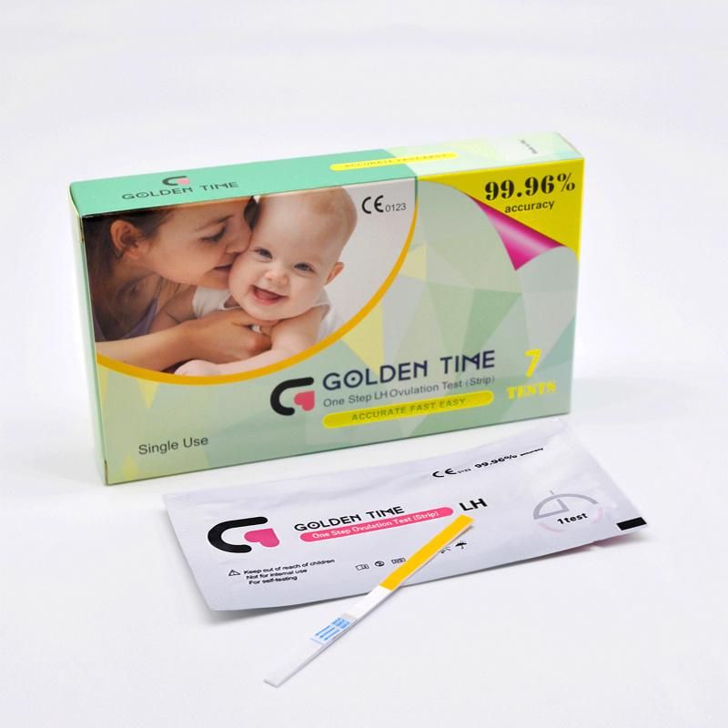 Disposable Medical Supplies Colloidal Gold Lh Hormone Ovulation Rapid Test Strips