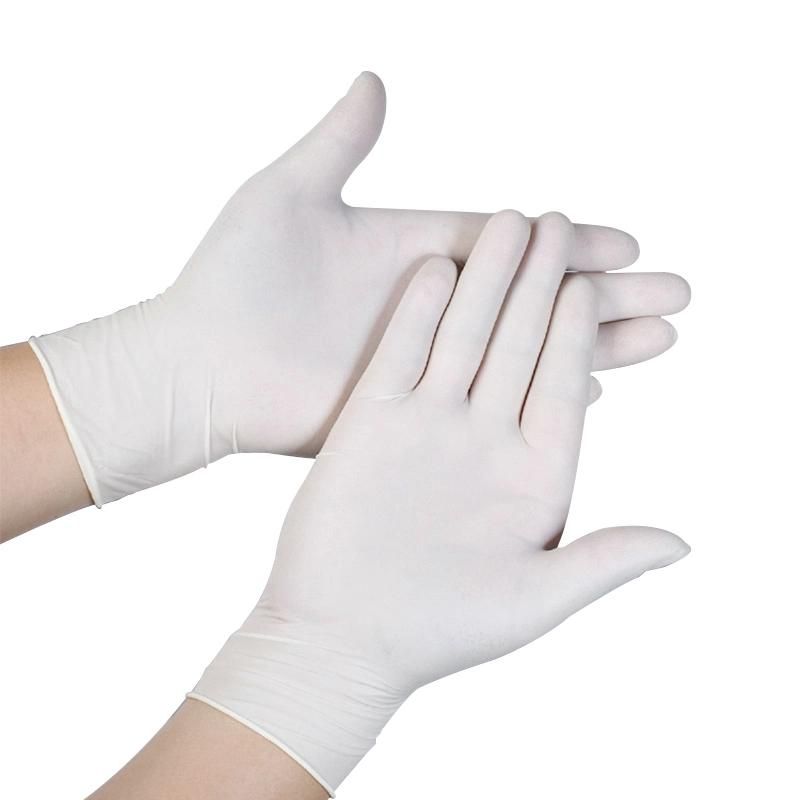 Latex Powdered/Powder Free PVC Disposable Protective Exam Hand Gloves