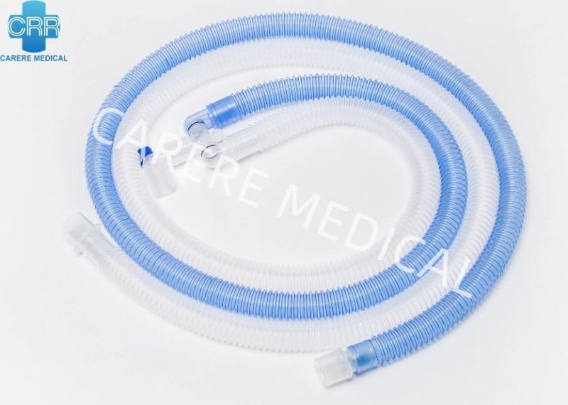 Disposable Anesthesia Ventilator Breathing Corrugated Expandable Smoothbore Circuit ICU Use