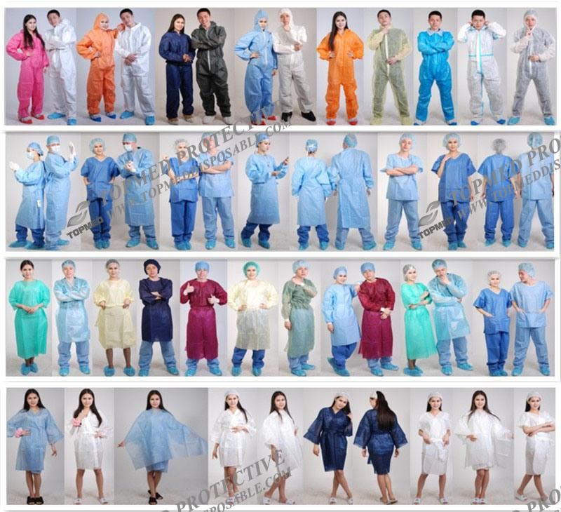 Disposable SBPP Lab Coat, Dotcot Coat, Worker Coat, Visitor Coat