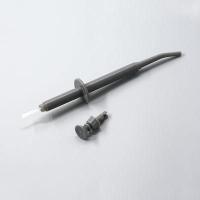 Disposable Plastic Curved Tip Amalgam Filling Dental Syringe