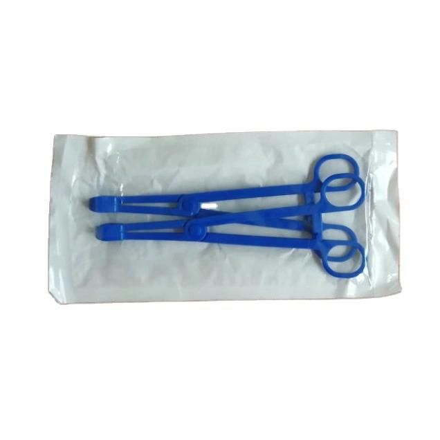 First Aid Only Medical Blue Plastic Forceps