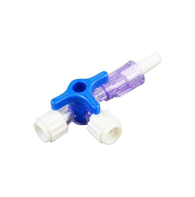 Medical IV Three-Way Stopcock with Luer Valve CE ISO