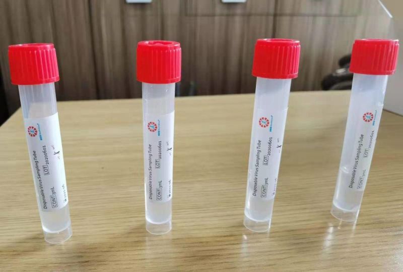 Disposable Virus Specimen Collection Swab Tube for Influenza, Bird Flu, Hpv, Hand-Foot-Mouth Disease, Measles