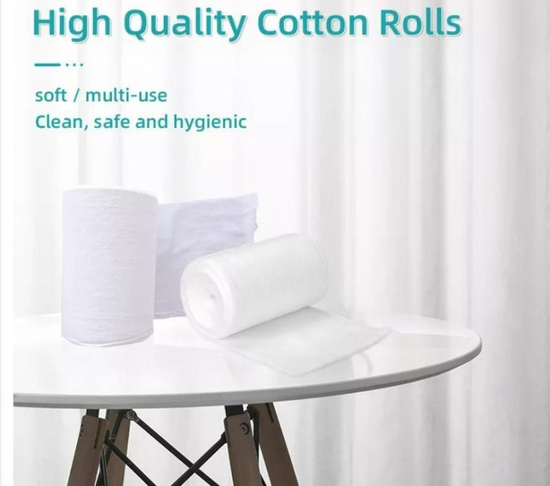 25g, 50g, 100g, 250g, 500g Medical Absorbent Cotton Wool Roll