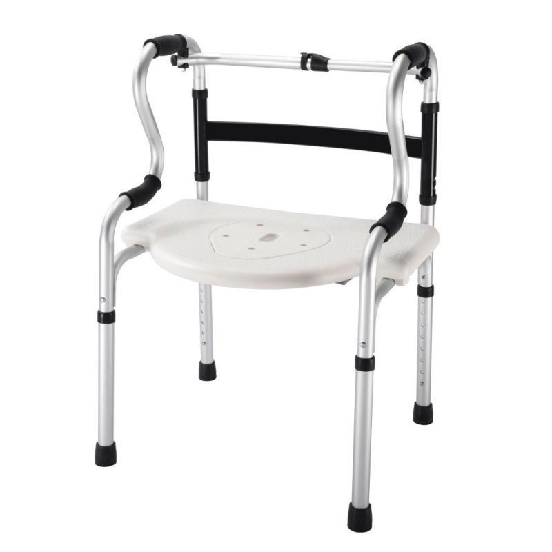 Bedside Folding Commode Toilet Chair Potty Bedpan for Adults Elderly Bedpan for Old People