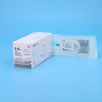 Cheap Absorbable Surgical Suture with Needle