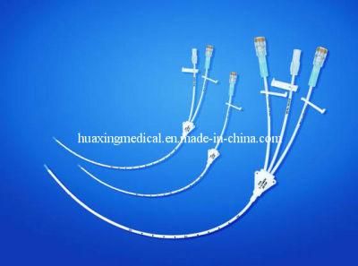 Single-Use Medical Triple Lumen Central Venous Catheter