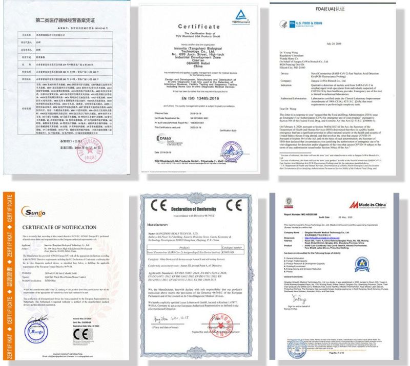 Cwbio Nasal Swab Rapid Monkeypox Virus PCR Antigen Self Test