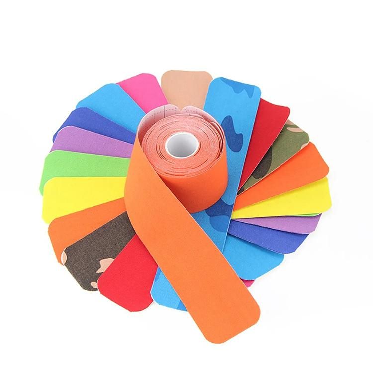 Breathable Waterproof Cotton Elastic High Performance Therapy Muscle Athletic Kinesiology Sports Tape
