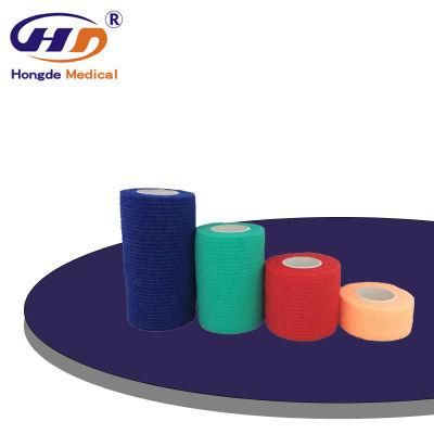 2022 Colorful Medical Sport Self-Adhesive Elastic Cohesive Bandage