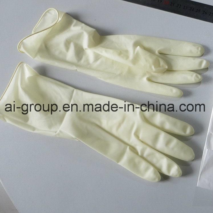 Sterile Disposable Powder Free Latex Surgical Glove for Meidical Use