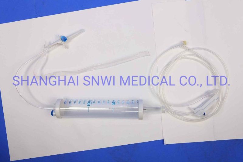 Disposable Medical Burette Type Infusion Set with Burette