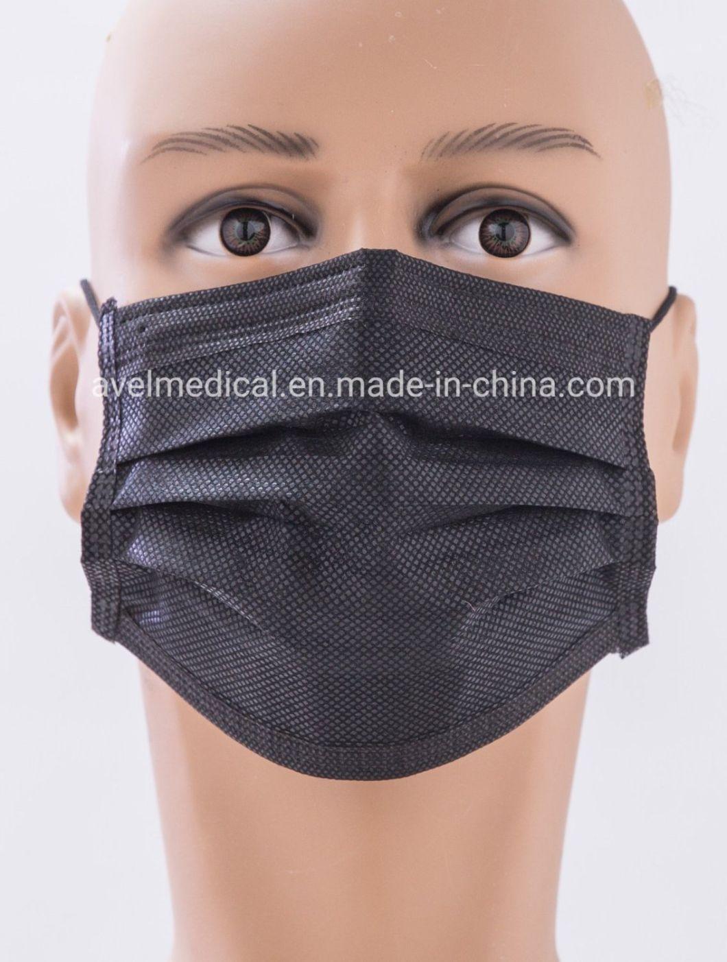 3-Ply Non-Woven Surgical Face Mask, Disposable Face Mask