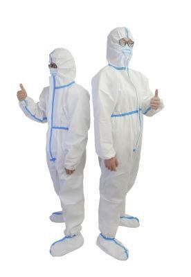 Disposable Hospital Safety Isolation Coverall Suit Medical Protective Clothing