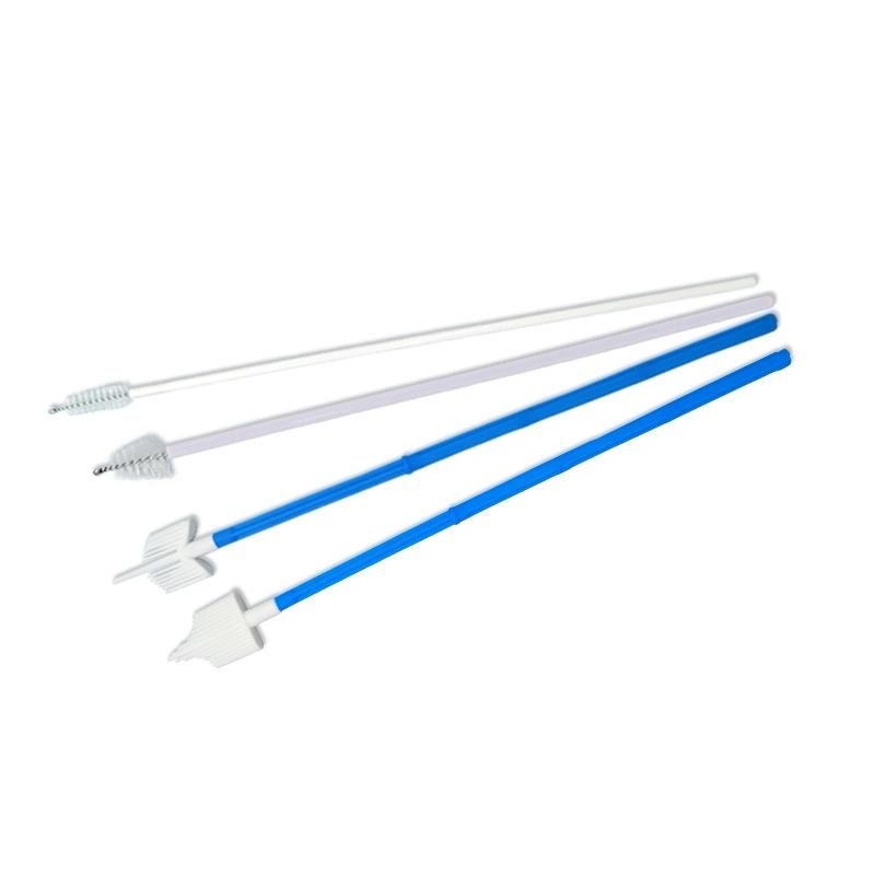 Total 200mm Blue Brush Bar Disposable Cervical Brush for Medical Clinical