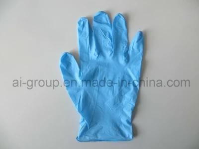 Disposable Nitrile Powder Freeexamination Gloves for Medical Use