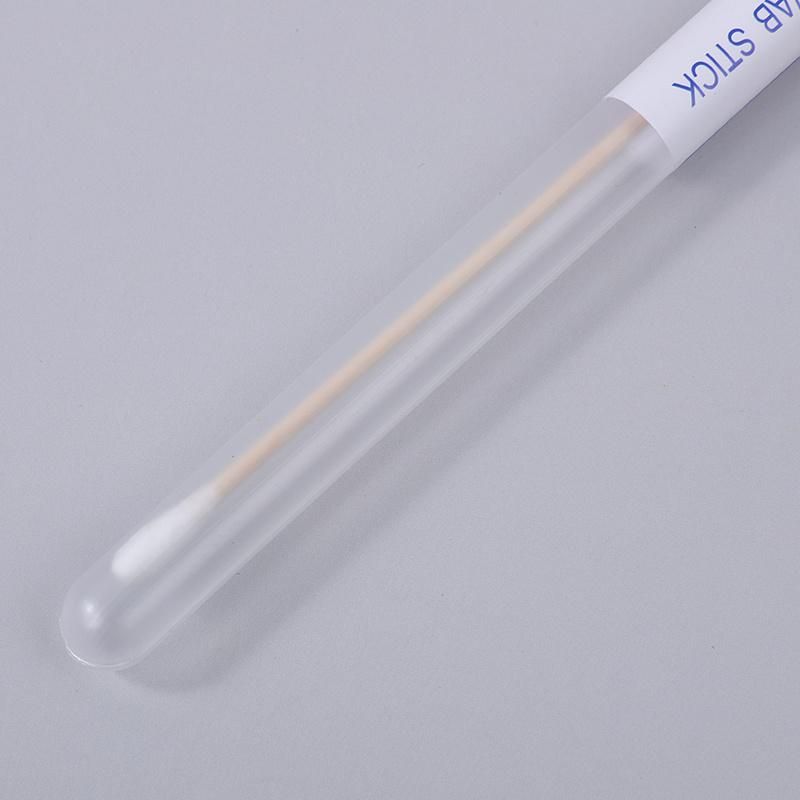 Wooden Sticks Sample Transport Swabs with Tube