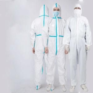 Factory Supply Protective Body Suit Disposable Protective Clothingnon Woven Suit