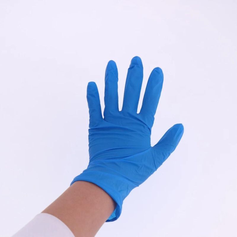 Medical Disposable Powder Free Nitrile Examination Gloves