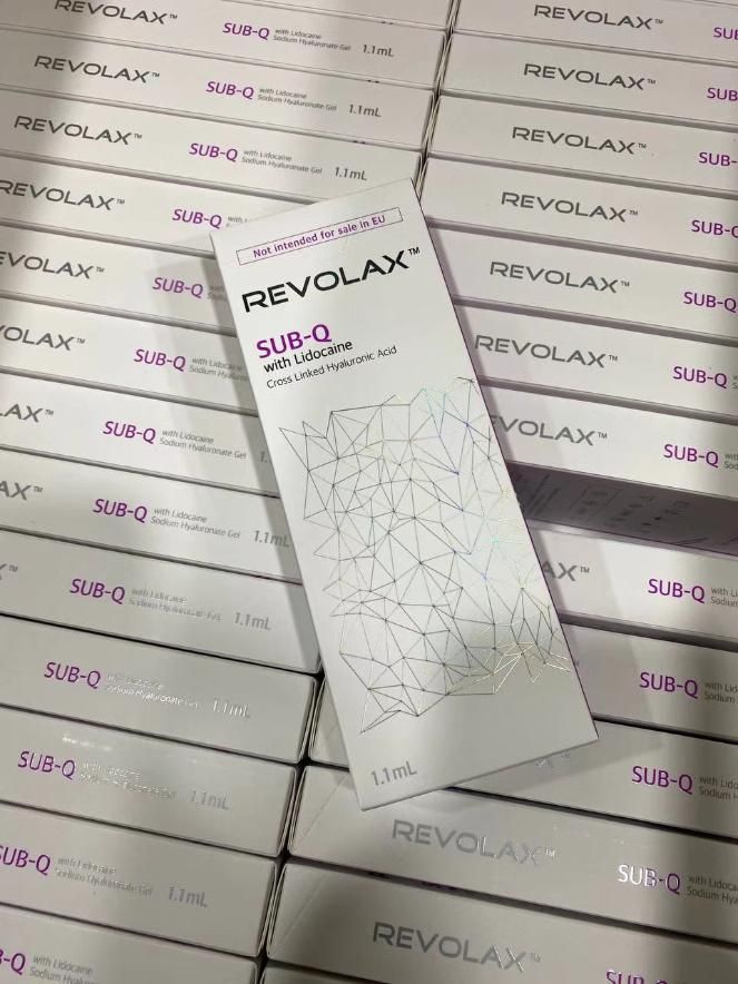 Best Quality Revolax 1ml Linked Cross Hyluronic Acid Dermal Fillers OEM Eye Chin Cheeks Face Care Anti Wrinkle Injectable