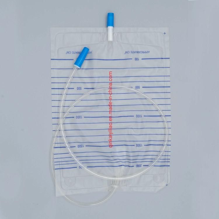 Disposable Sterile Enconomic Urine Bag with Push-Pull Valve