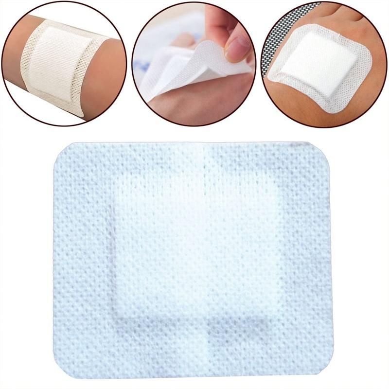 Nonwoven Adhesive Absorbent Sterile Surgical Wound Care Dressing