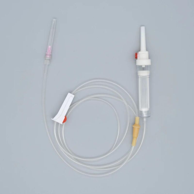 Disposable Blood Transfusion Set with Luer Slip Needle