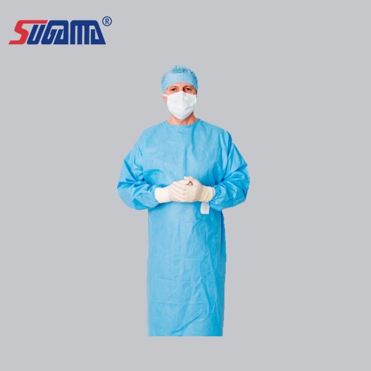 Best Selling AAMI Level 1/2/3/4 Disposable Sterile Surgical Gown