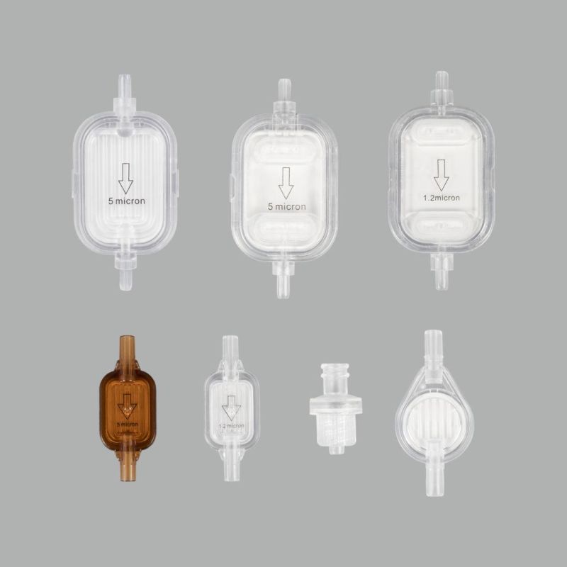 Disposable Medical Apparatus Automatic Stop Fluid Infusion Precision Liquid Filter Used in Hospital