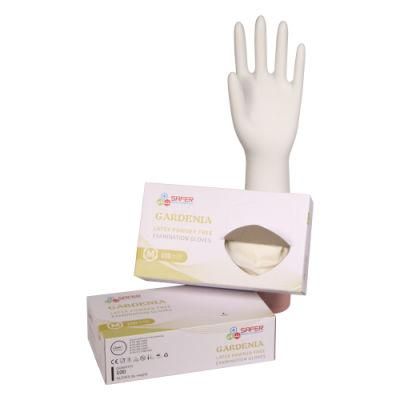 Disposable Latex Powder Free Gloves Food Grade High Quality Made in Malaysia