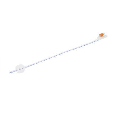 2 Way Disposable Sterile Silicone Foley Catheter with Balloon