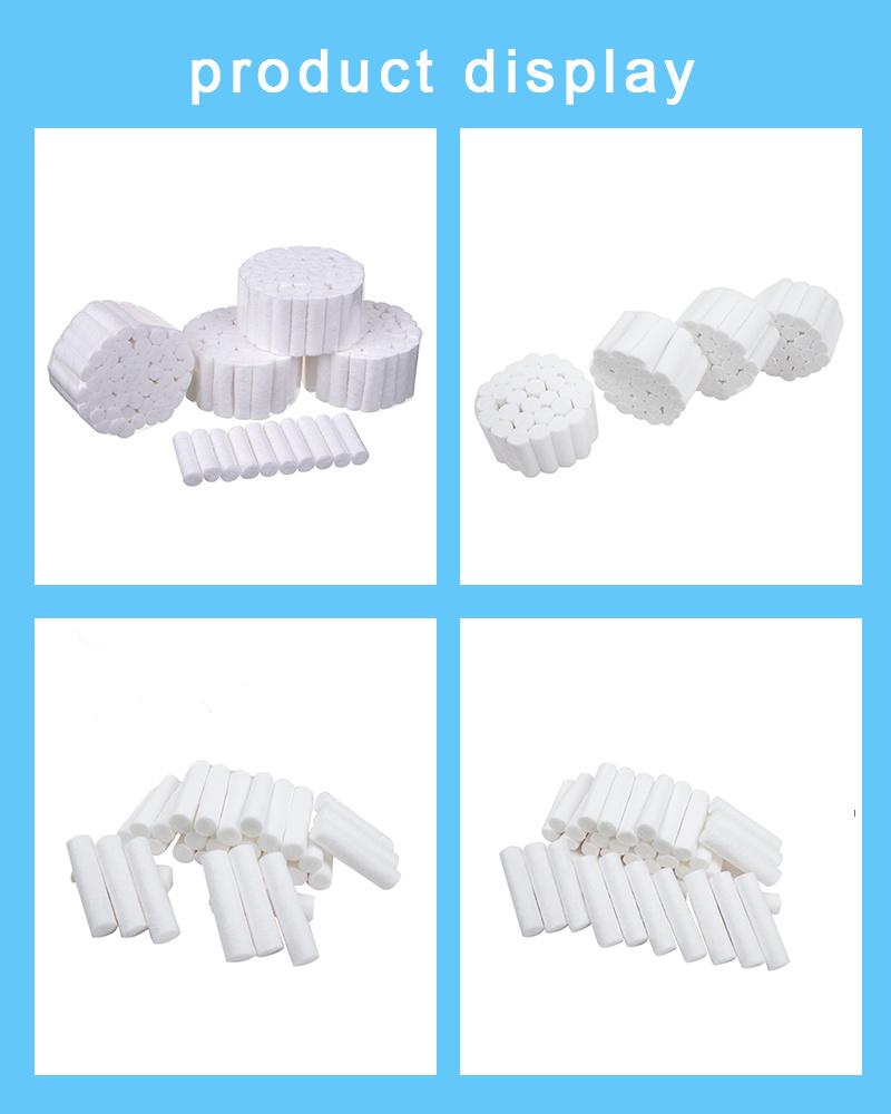 Absorbent Medical Supply Disposable Products Dental Cotton Rolls