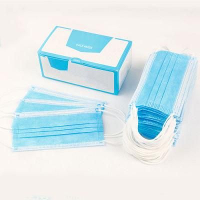 Manufacturer Medical 3ply Earloop Mouth Mask 3 Layer Disposable 3 Ply Medical Face Mask